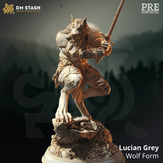 Lucian Werewolf from "Call of the Moon" by DM Stash Miniatures