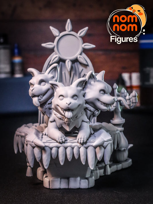 Chibi Cerebus from Hades by Nomnom Figures