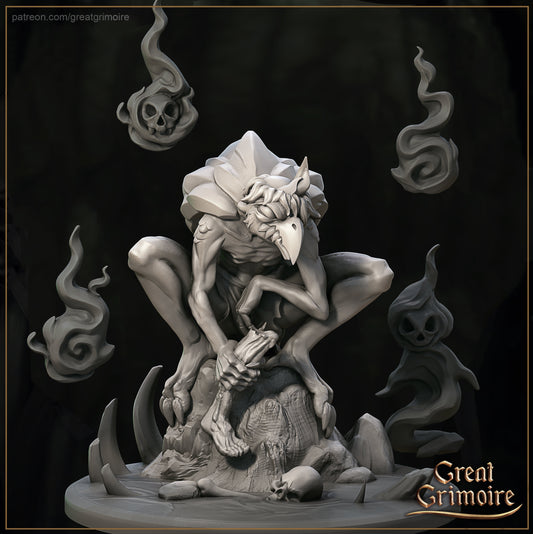 Kappa the Water Demon from "Lost Shrine of the Damned" by Great Grimoire Miniatures
