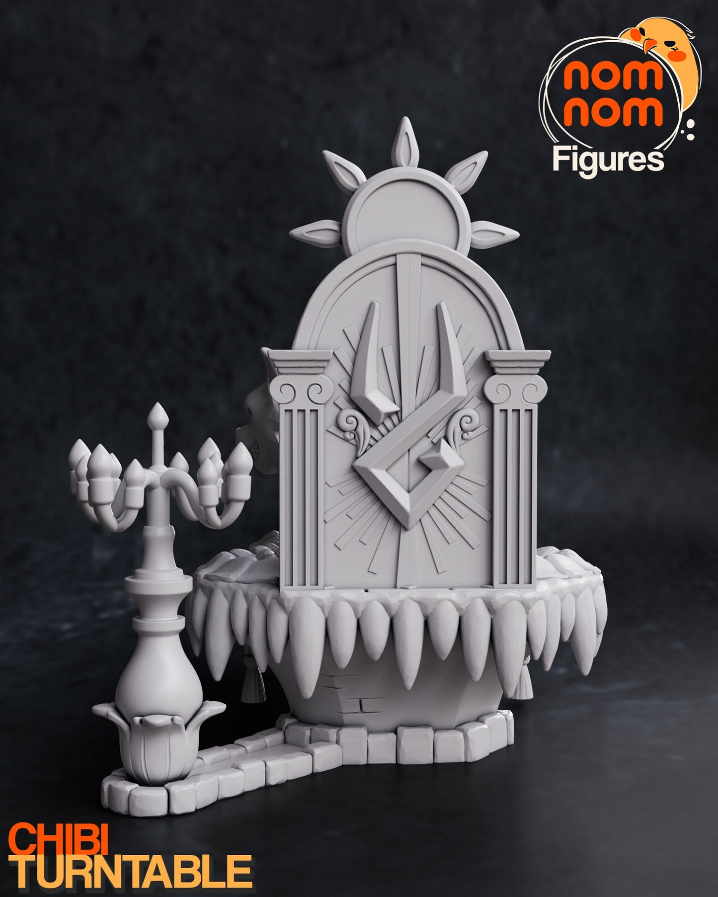 Chibi Cerebus from Hades by Nomnom Figures