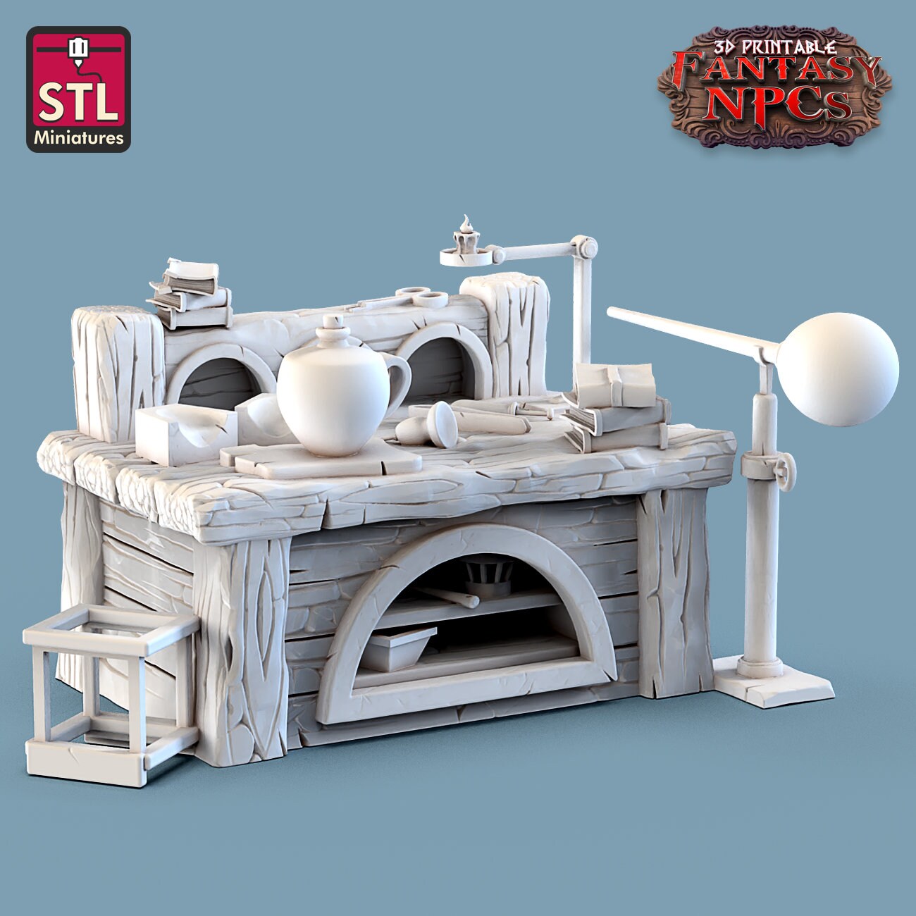 Glassblower Set by STL Miniatures