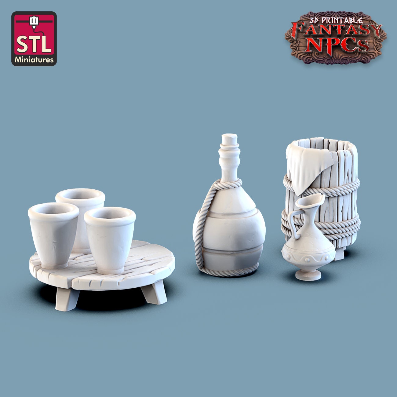 Potter Set by STL Miniatures