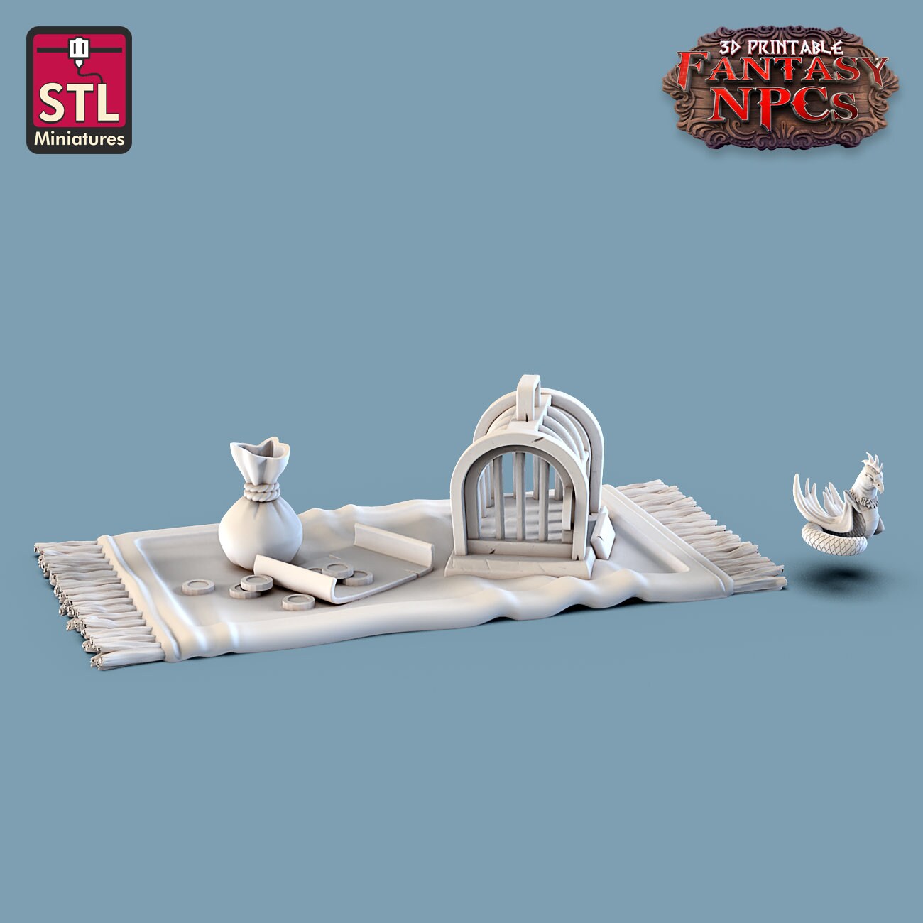 Exotic Pet Vendor by STL Miniatures