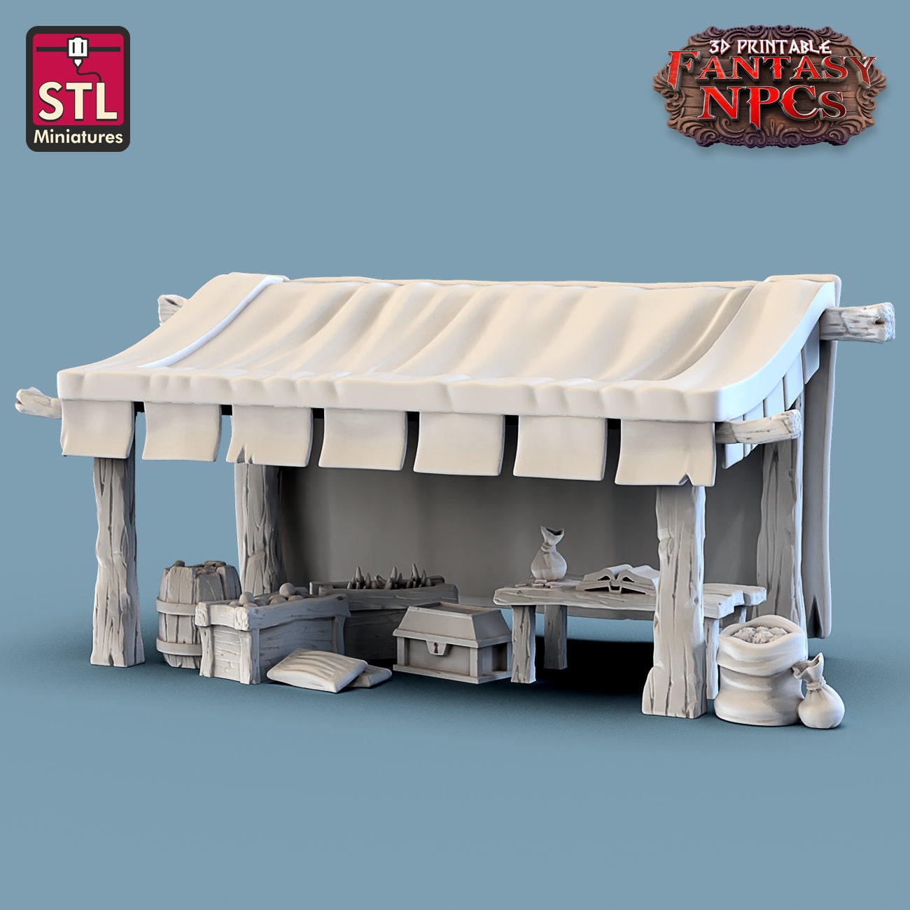 Exotic Pet Vendor by STL Miniatures