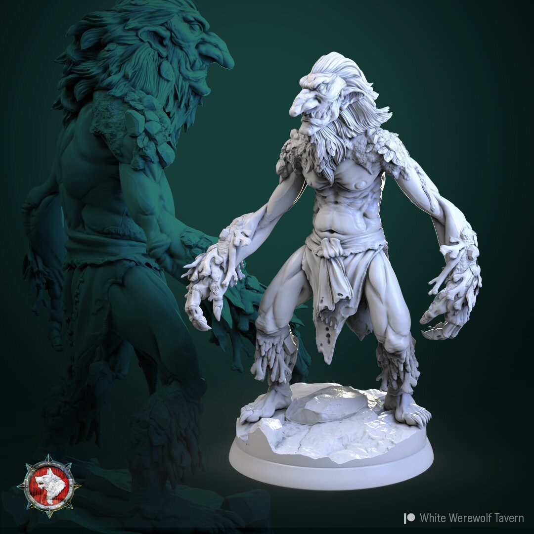 Trolls from "Unholy Trinity" by White Werewolf Tavern Miniatures