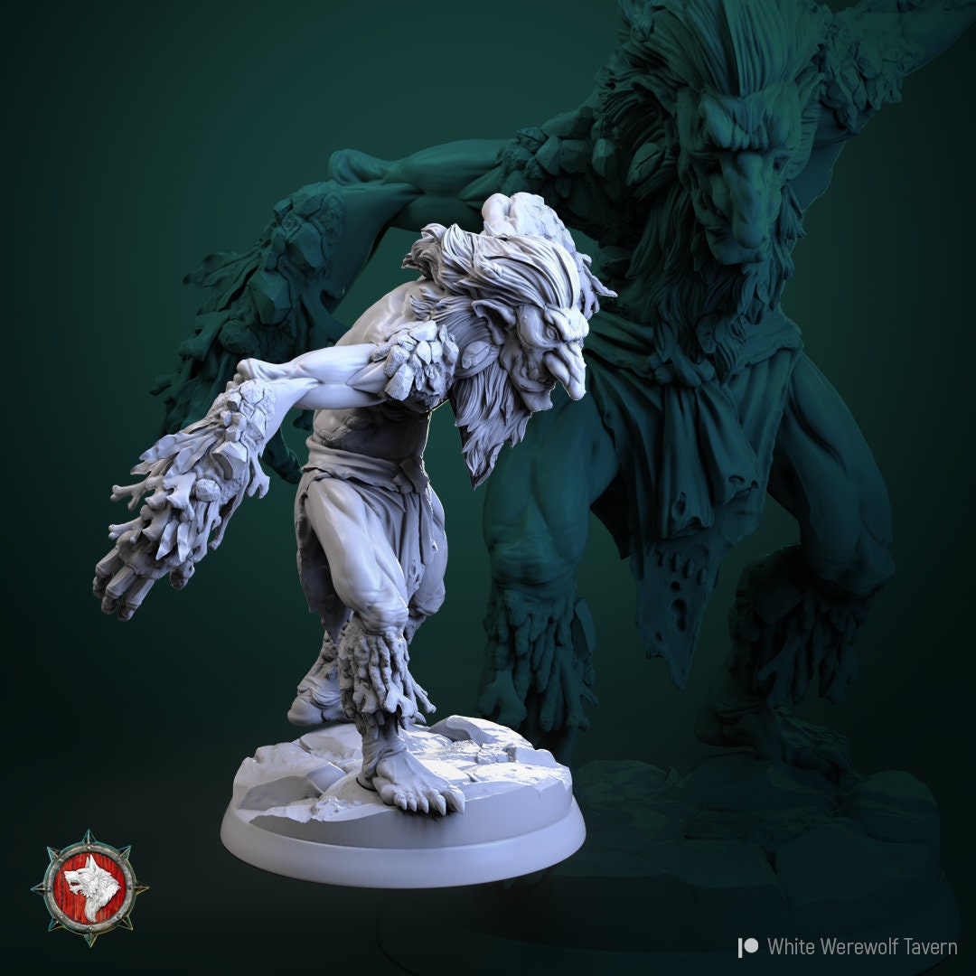Trolls from "Unholy Trinity" by White Werewolf Tavern Miniatures