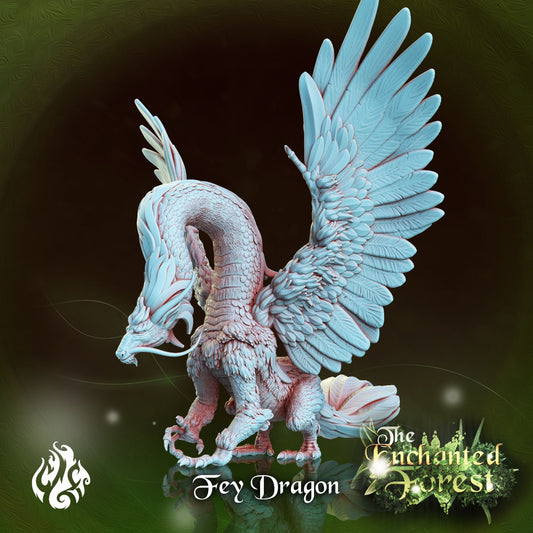 Fey Dragon from "Enchanted Forest" by Crippled God Foundry