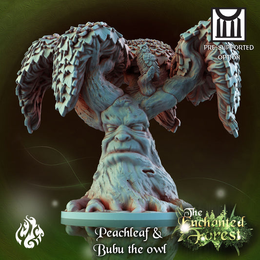 Peachleaf & Bubu The Owl from "Enchanted Forest" by Crippled God Foundry