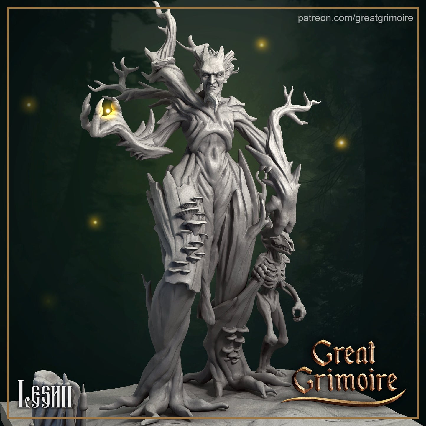 Leshii from "Tales of Yaga Moors" by Great Grimoire Miniature RPG