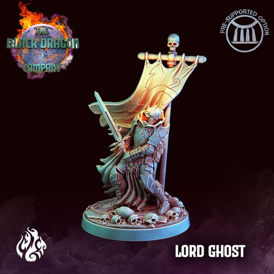 Lord Ghost from "Black Dragon Company" by Crippled God Foundry Miniatures RPG