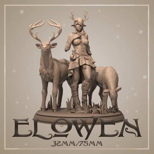 Elowen  Pin Up by Dungeons and Maidens Miniatures