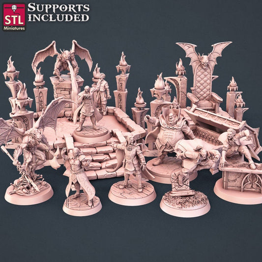 Vampire Set by STL Miniatures