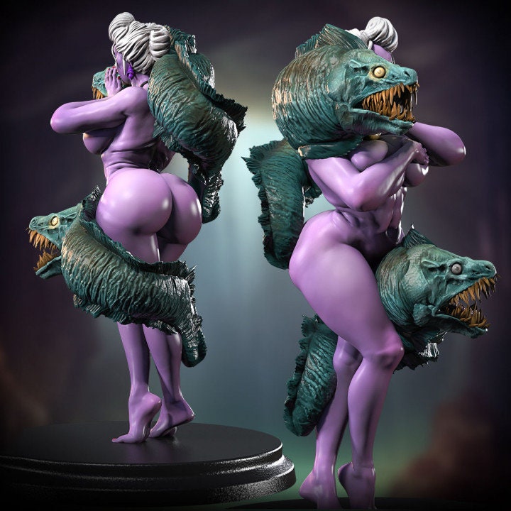Under the Sea Mermaid Diorama By Siryll Art Miniatures