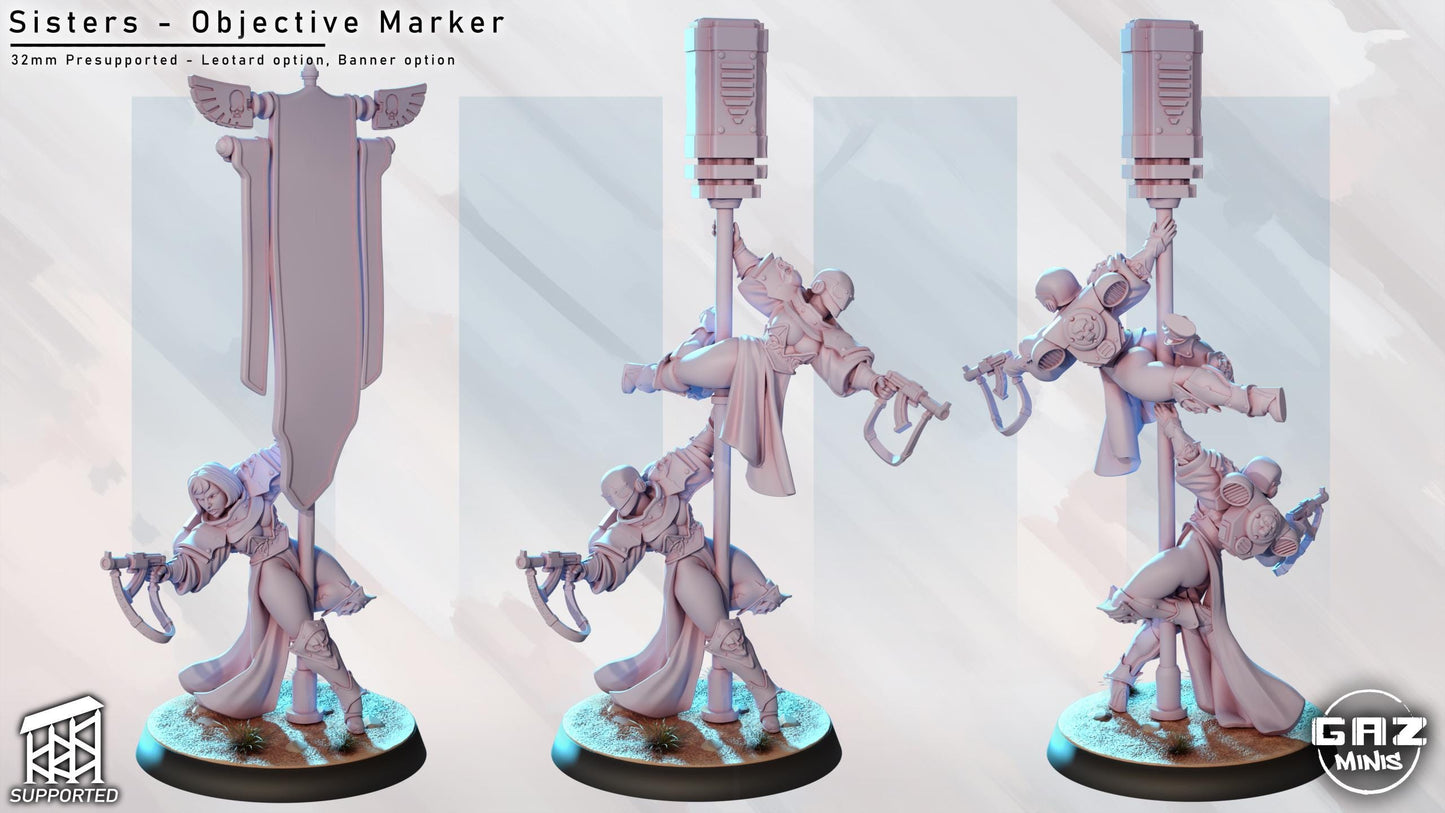 Sisters - Objective Marker dancers by Gaz Minis