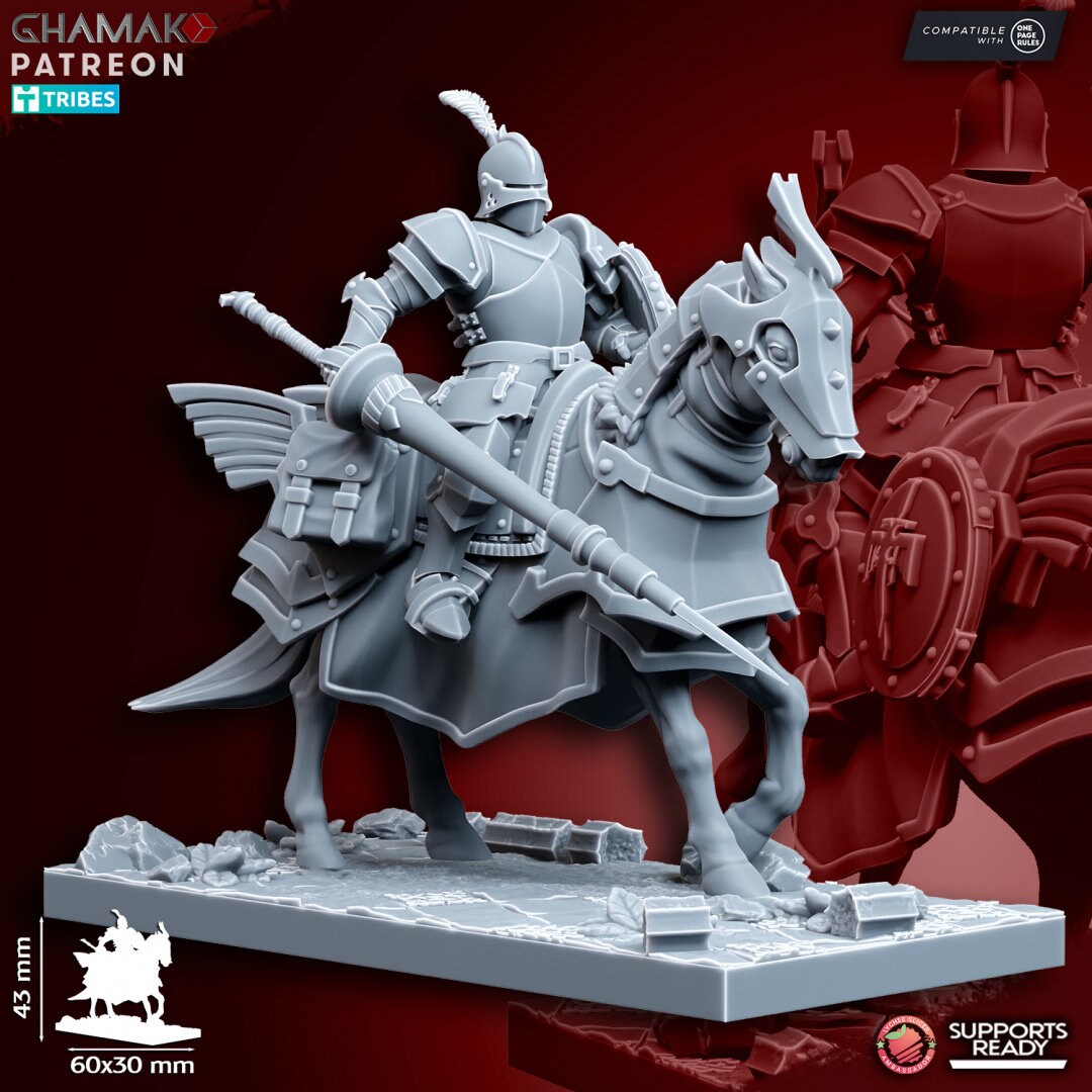 Reiksguard Knights by Ghamak Miniatures