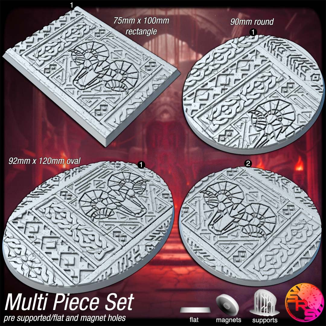 Dwarven Keep Bases by Where Legends Stand Miniatures