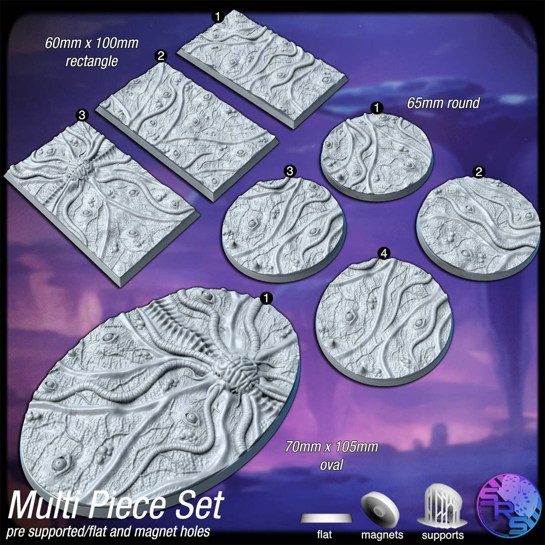 Biomass Bases by Where Legends Stand Miniatures