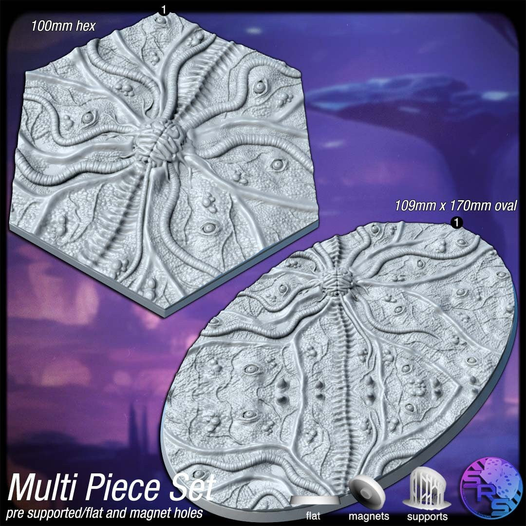 Biomass Bases by Where Legends Stand Miniatures