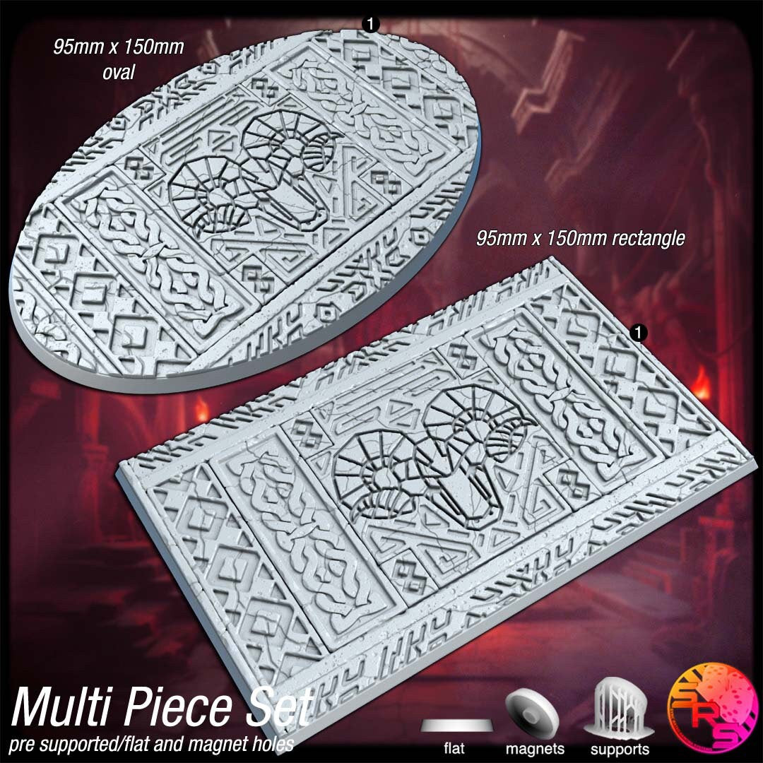 Dwarven Keep Bases by Where Legends Stand Miniatures