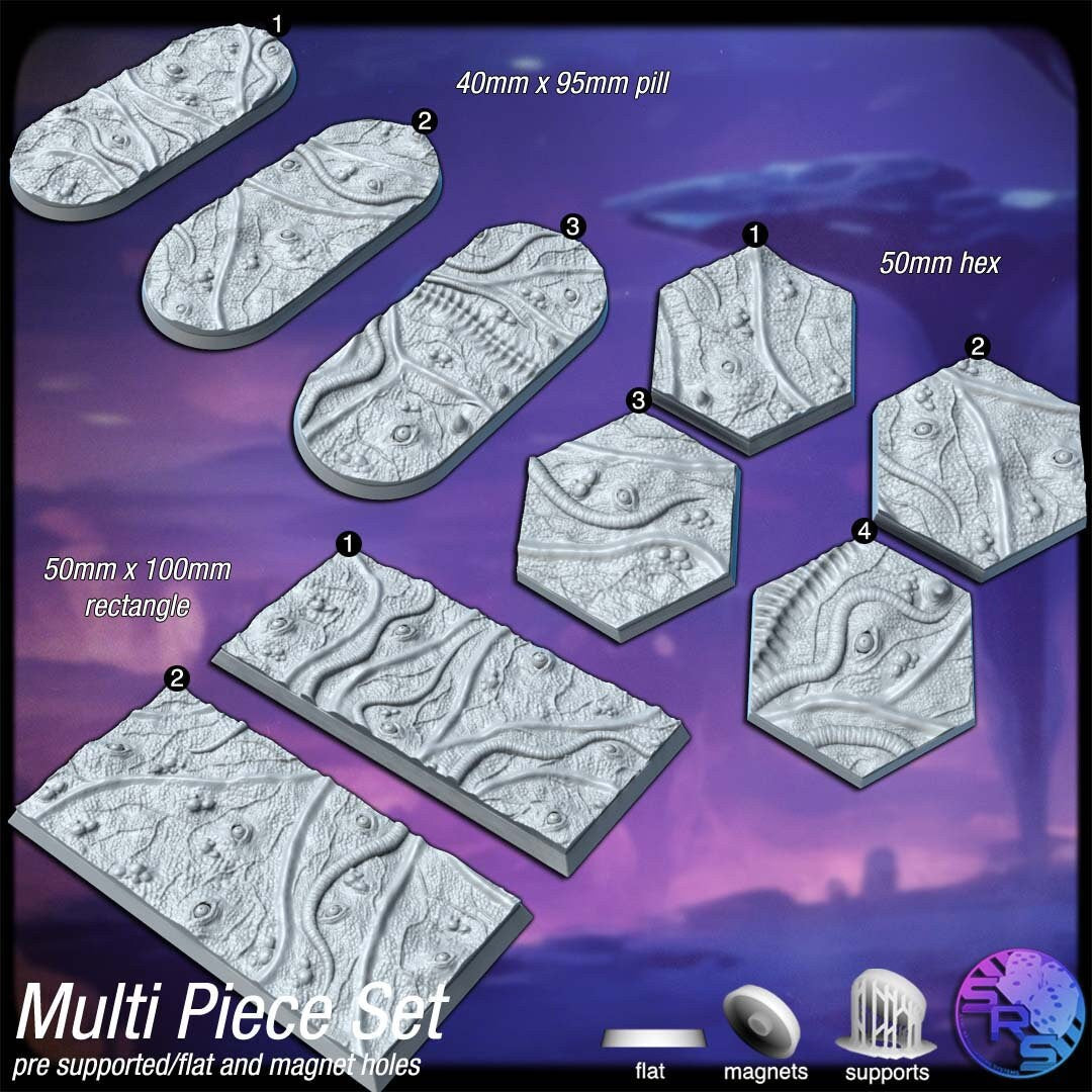 Biomass Bases by Where Legends Stand Miniatures