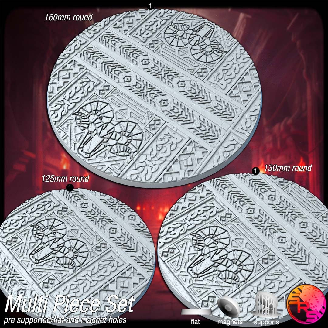 Dwarven Keep Bases by Where Legends Stand Miniatures