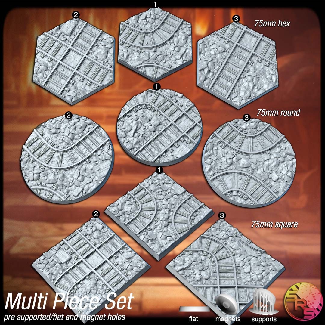 Underground Mines Bases by Where Legends Stand Miniatures