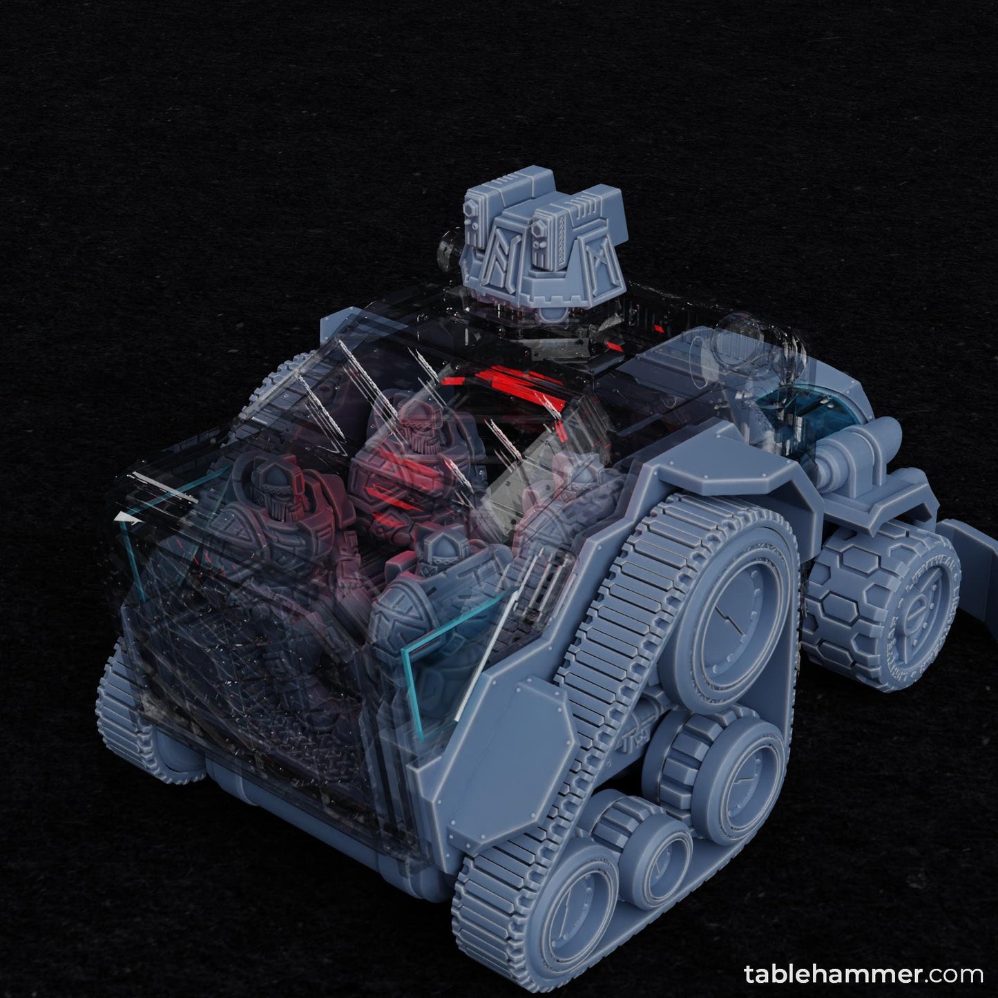 Space Dwarf APC  by Tablehammer Miniatures
