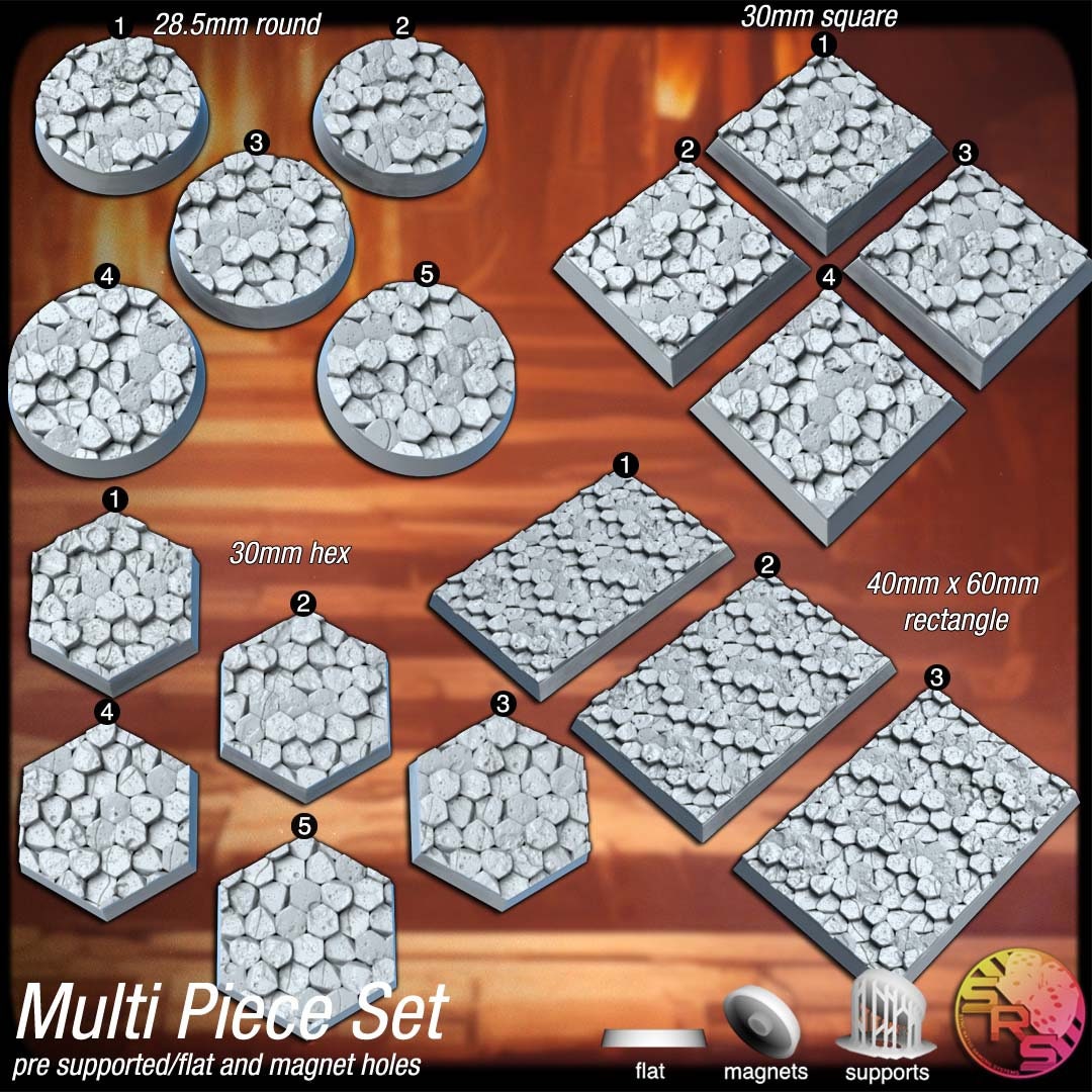 Stone Craigs Bases by Where Legends Stand Miniatures