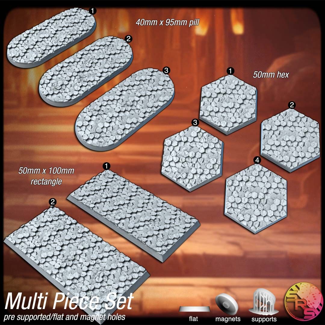 Stone Craigs Bases by Where Legends Stand Miniatures