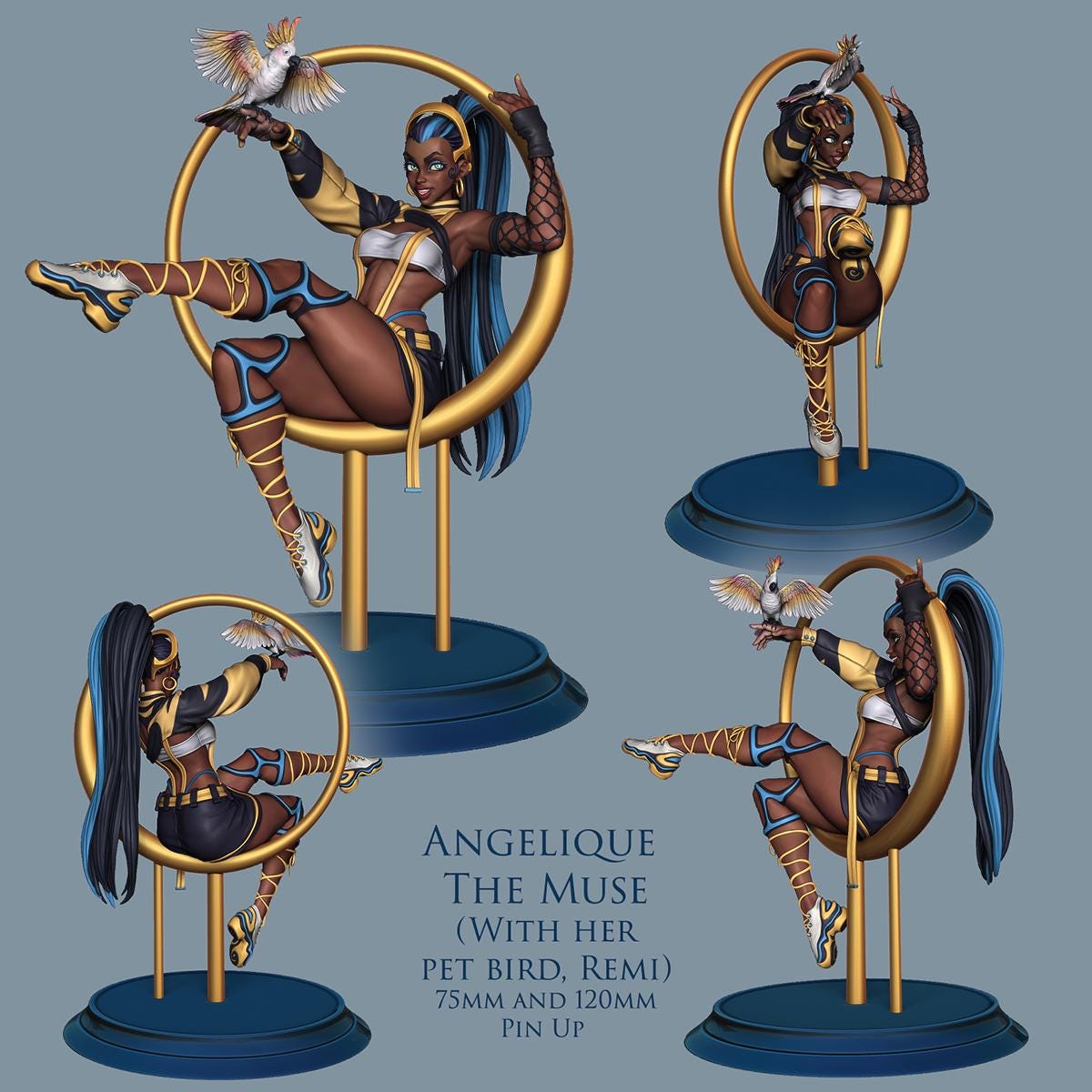 Angelique Pin Up Ronin Arts Workshop