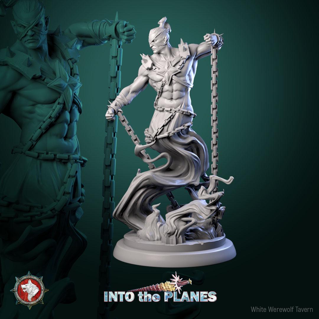 Djinni from Into the Planes by White Werewolf Tavern Miniatures