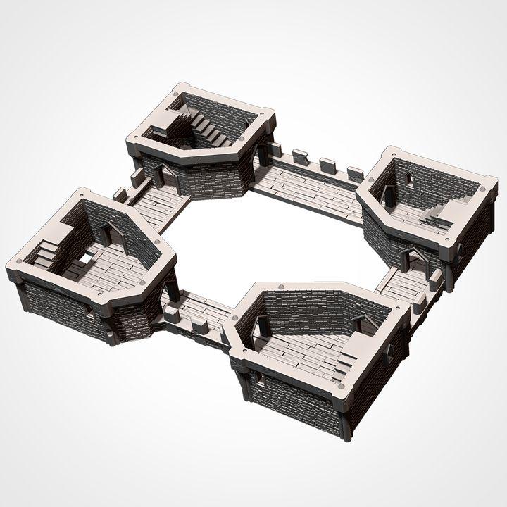 Castle / Stronghold by Txarli Factory Terrain