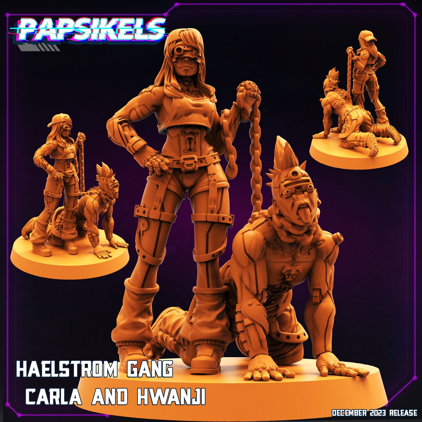 Haelstrum Gang by Papsikels Miniatures