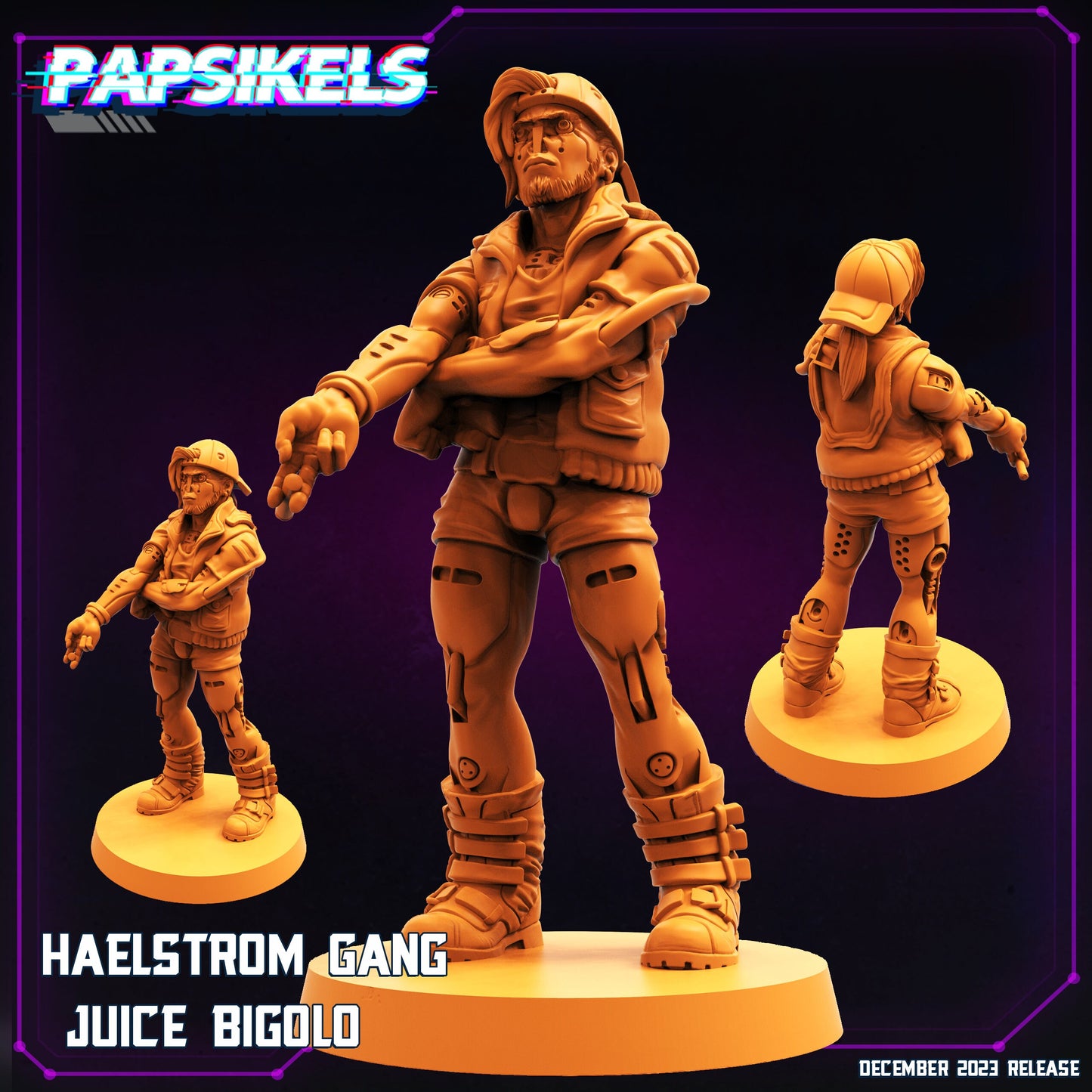 Haelstrum Gang by Papsikels Miniatures