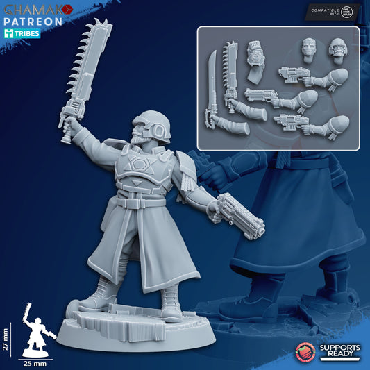 Lieutenant Colonel by Ghamak Miniatures
