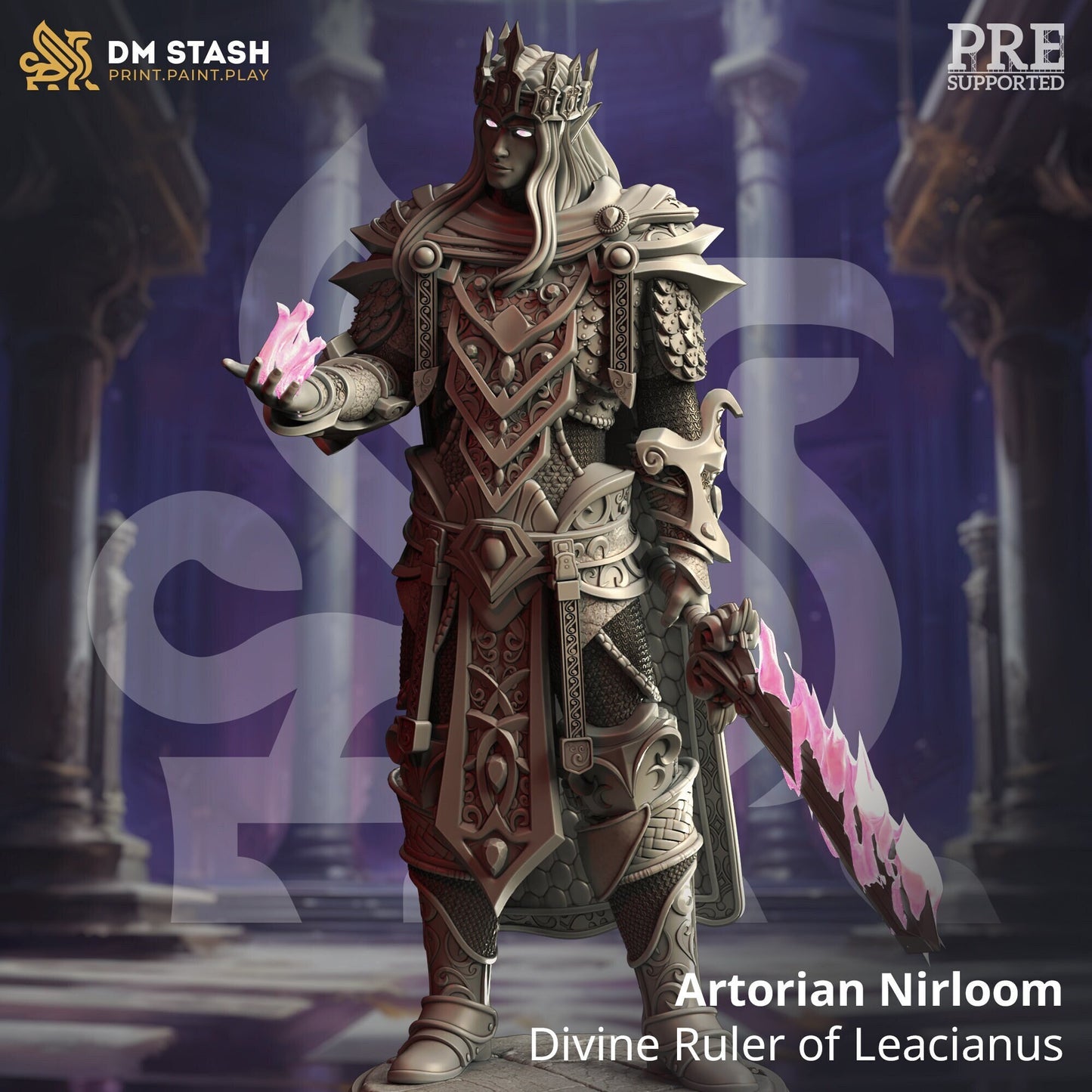 Divine Ruler from "Siege of Nirloom" by DM Stash Miniatures