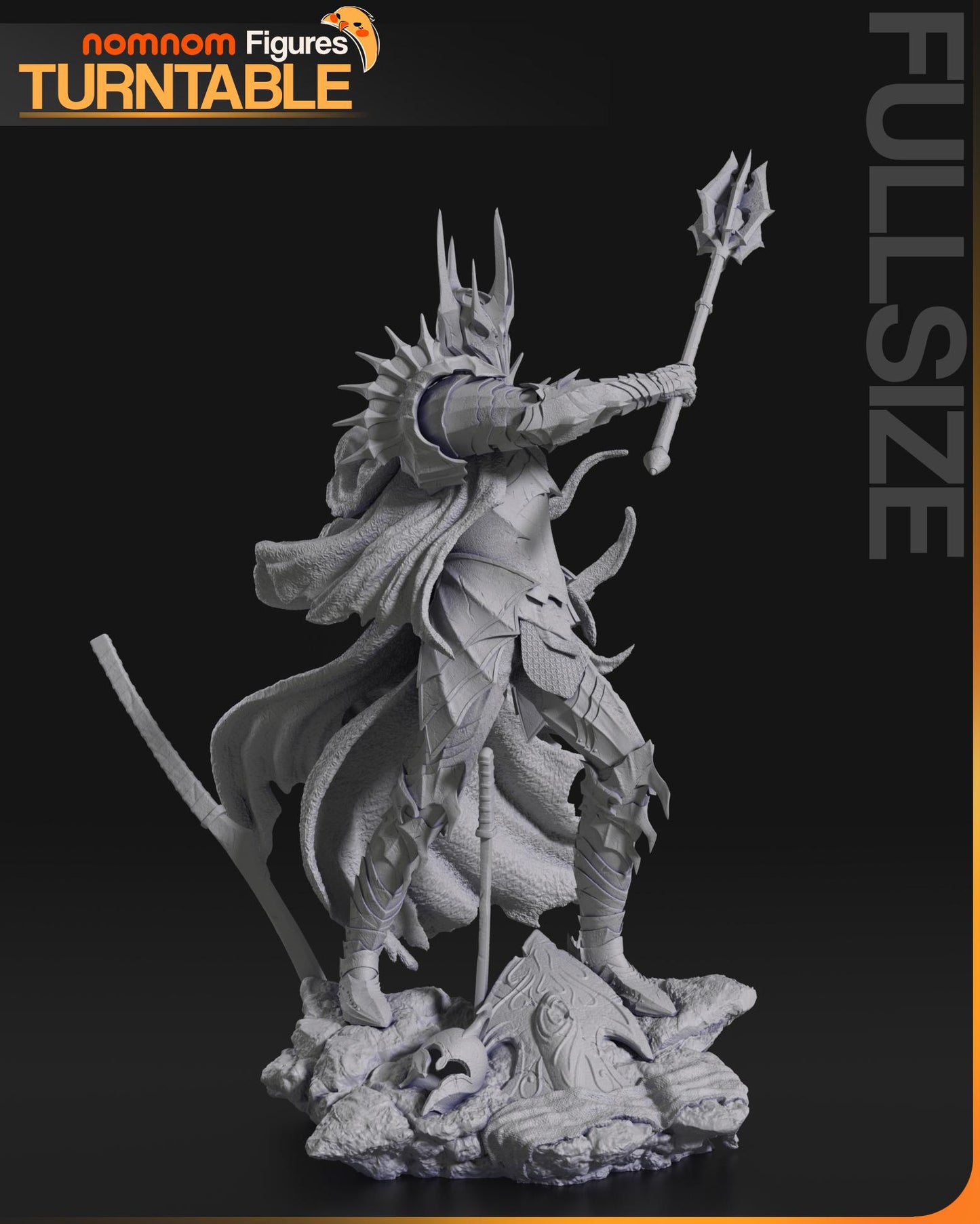 Dark Lord Statue Model Kit by Nomnom Figures