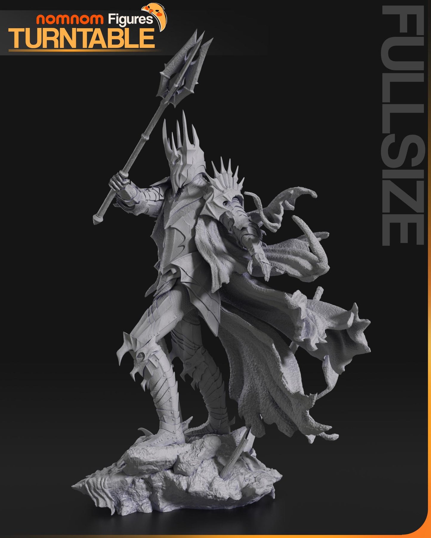 Dark Lord Statue Model Kit by Nomnom Figures