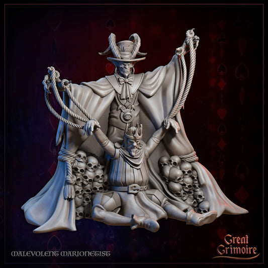 Malevolent Marionetist  from "Macabre Masquerade" by Great Grimoire Miniatures