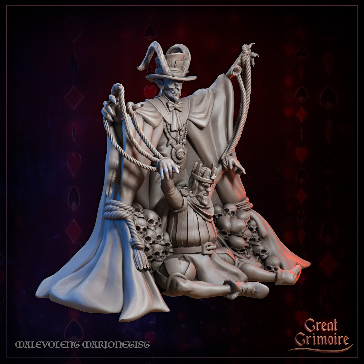 Malevolent Marionetist  from "Macabre Masquerade" by Great Grimoire Miniatures