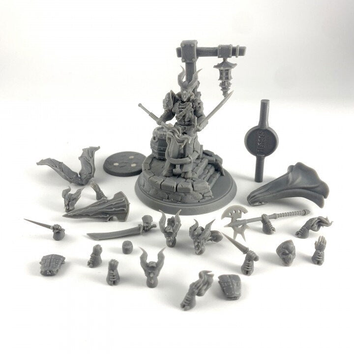 Malakar - Male tielfing "Swapmini 71" For D&D Dungeons and Dragons • Tabletop Gaming • Wargaming miniatures