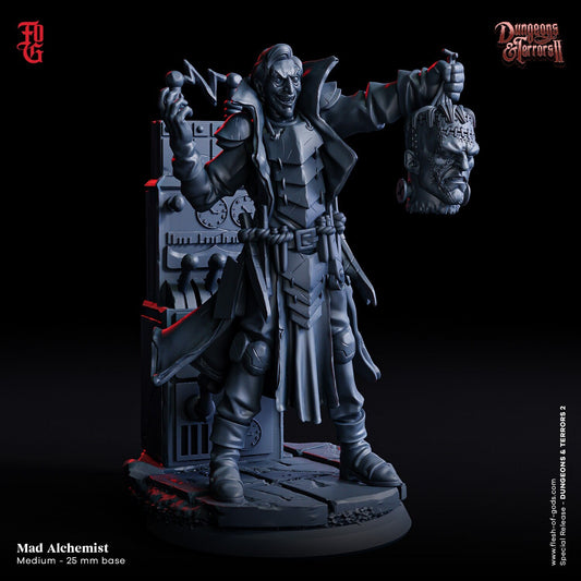 Mad Alchemist from "Dungeons & Terrors II"  by Flesh of Gods Miniatures