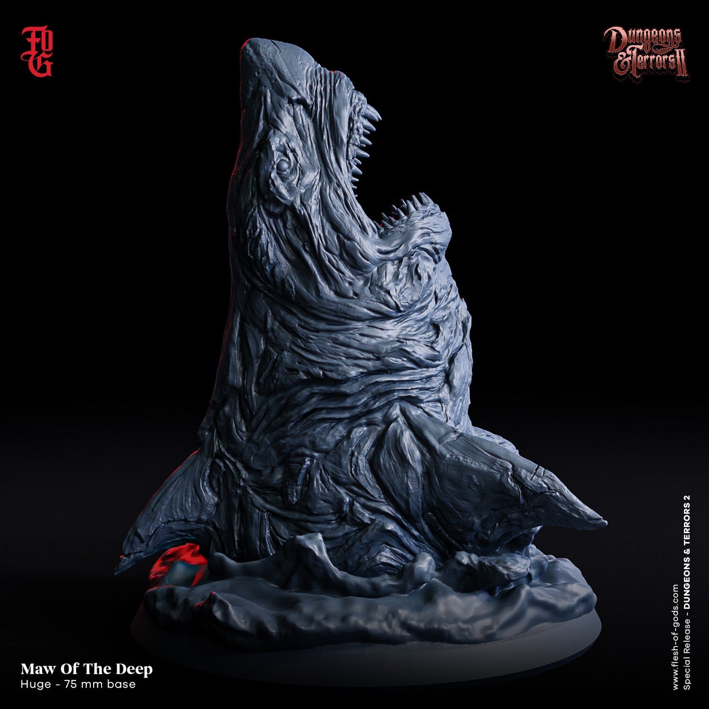 Maw of the Deep from "Dungeons & Terrors II"  by Flesh of Gods Miniatures