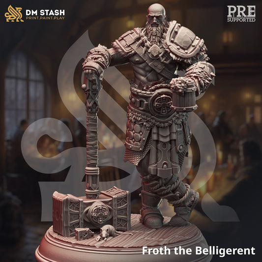 Froth the Belligerent from "Orcish Incursion" by DM Stash Miniatures