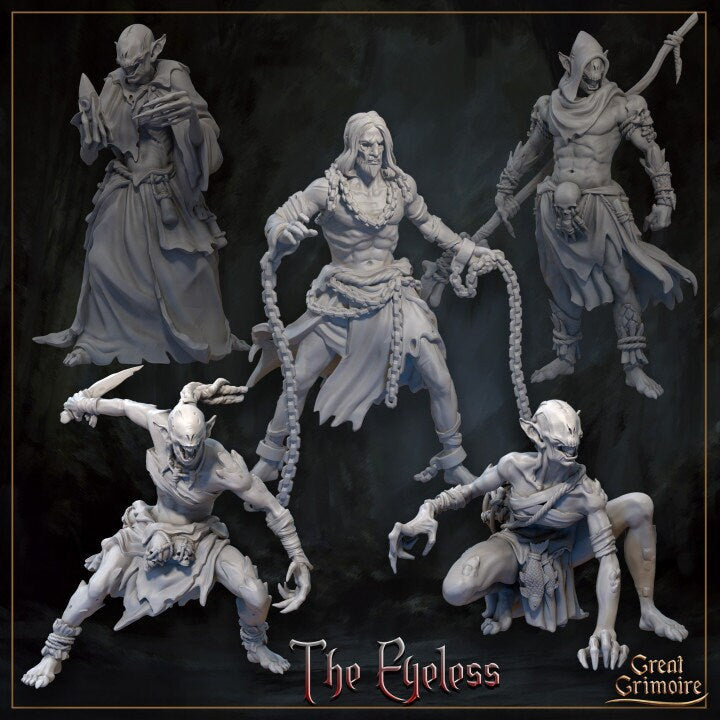 The Eyeless from "Horrors of the Underground" by Great Grimoire Miniatures