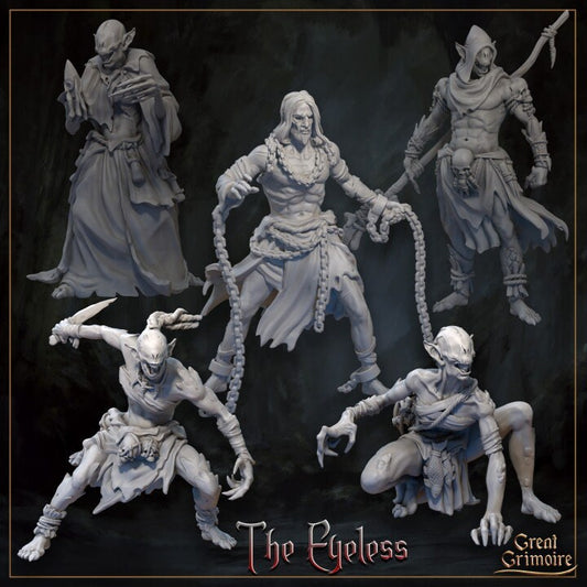 The Eyeless from "Horrors of the Underground" by Great Grimoire Miniatures