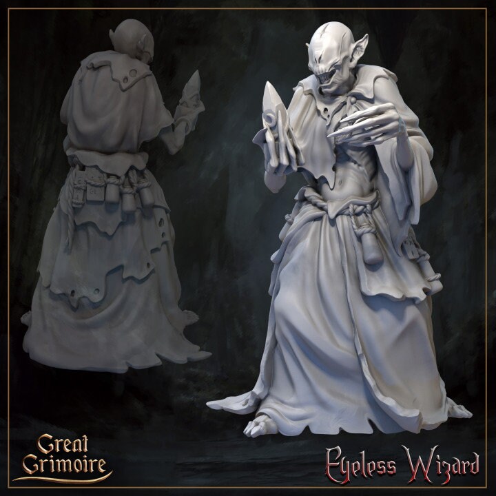 The Eyeless from "Horrors of the Underground" by Great Grimoire Miniatures