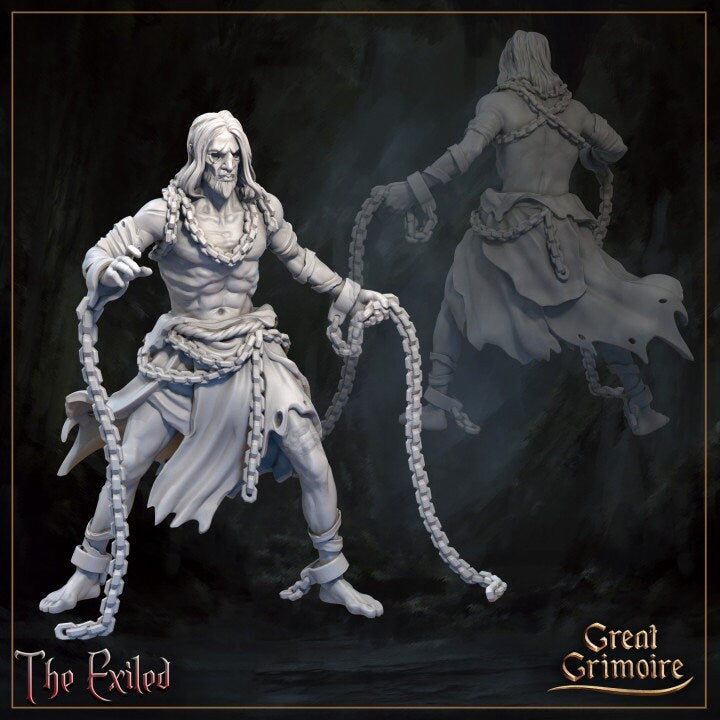 The Eyeless from "Horrors of the Underground" by Great Grimoire Miniatures
