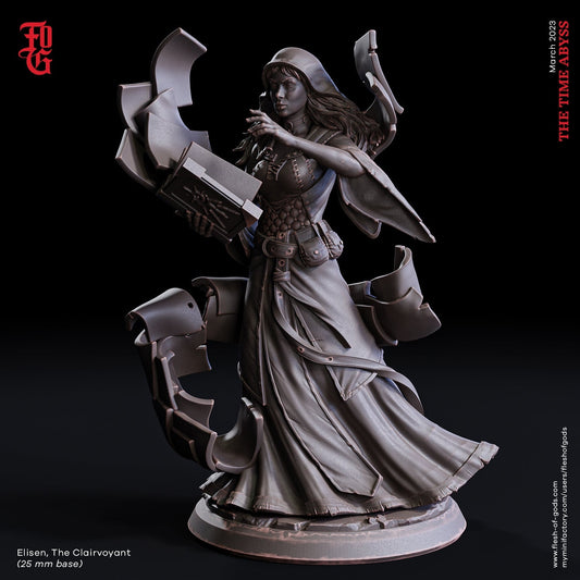 Elisen The Clairvoyant from "Time Abyss" by Flesh of Gods Miniatures
