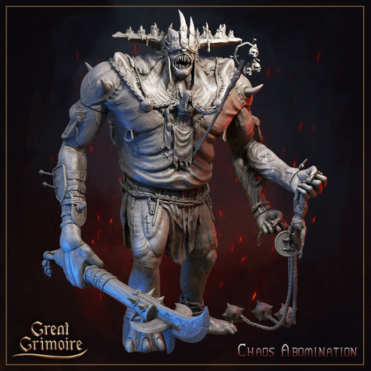 Chaos Abomination from "Burning Chaos" by Great Grimoire Miniatures